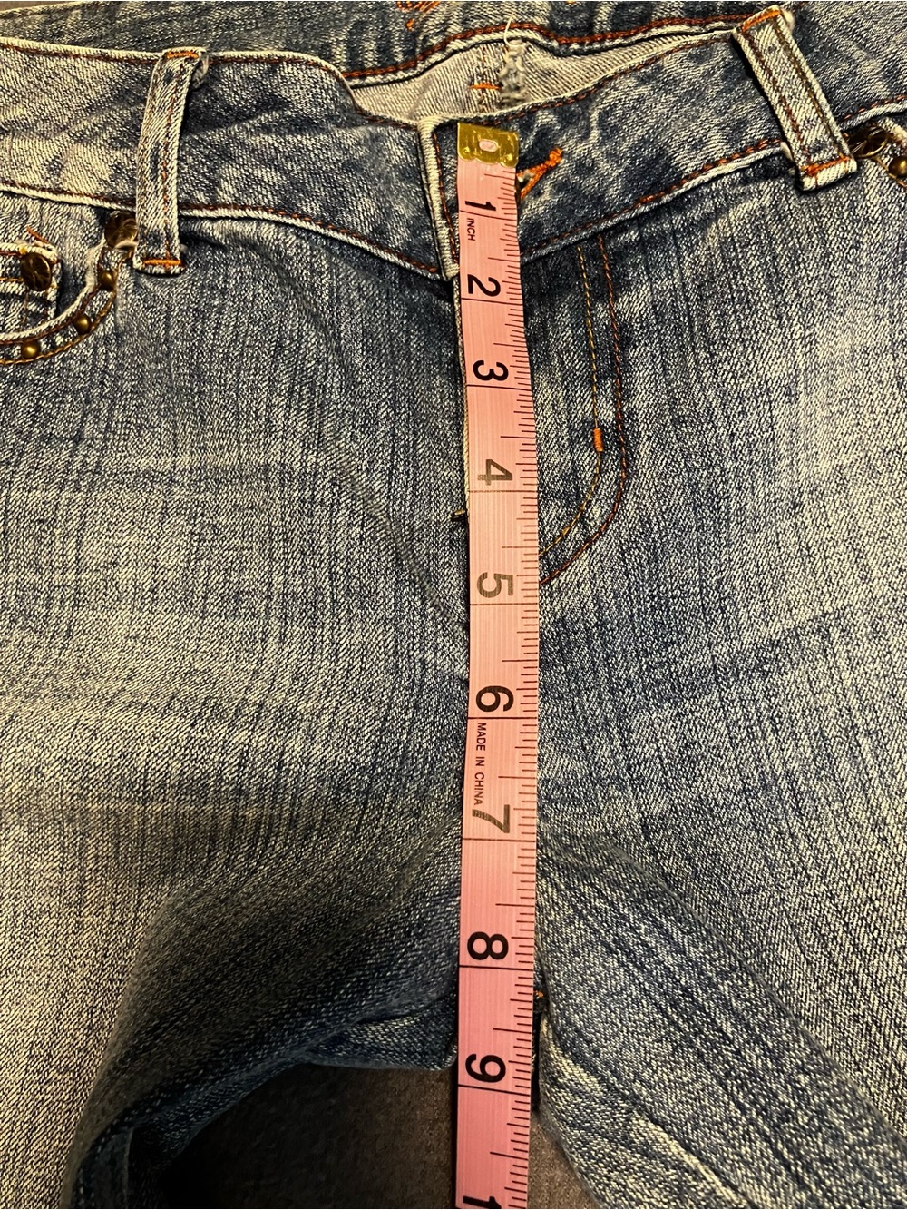 Vintage Younique and Lace-Up Flare Y2K Jeans juniors 9 - Picture 12 of 13